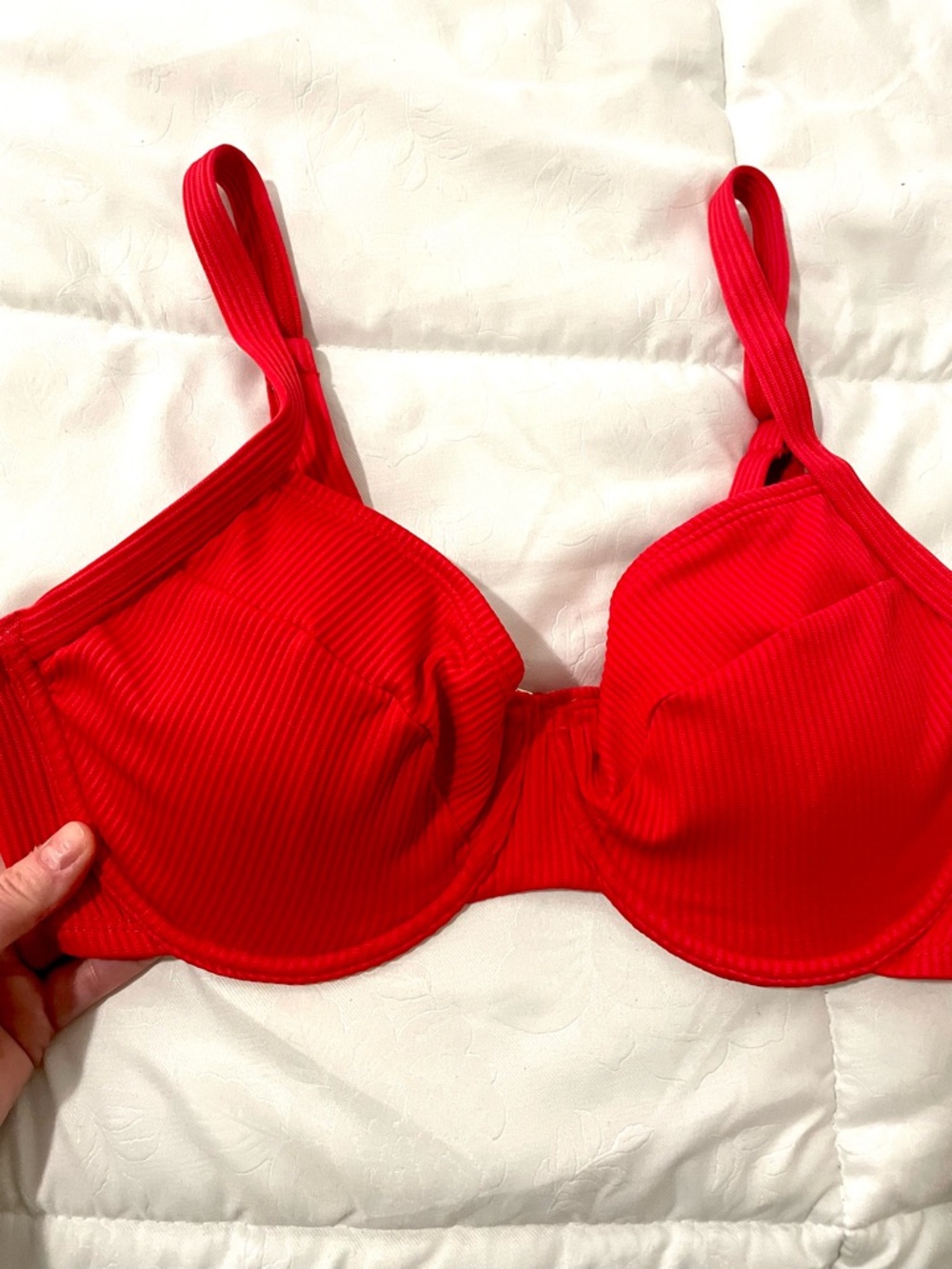Daci Red Bikini Top - Picture 5 of 8